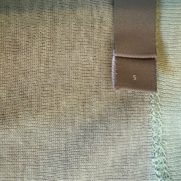 Vince | Soft Mint Fitted Short Sleeve T-Shirt | Sz S - Picture 5 of 5